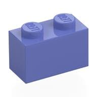 Brick 1 x 2 em Violeta azul