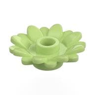 Plant, Sunflower 2 x 2 with 16 Petals em Verde amarelado