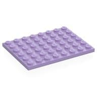 Plate 6 x 8 em Lavanda