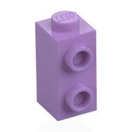 Brick Special 1 x 1 x 1 2/3 with Studs on 1 Side em Lavanda médio