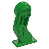 Mech Leg, Left, with Black Pin em Verde vivo