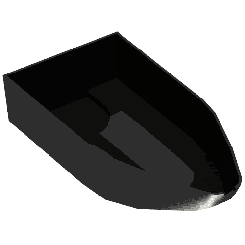 Boat Hull 8 x 16 x 3