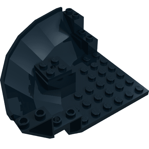 Panel 10 x 10 x 2 2/3 Quarter Saucer Base