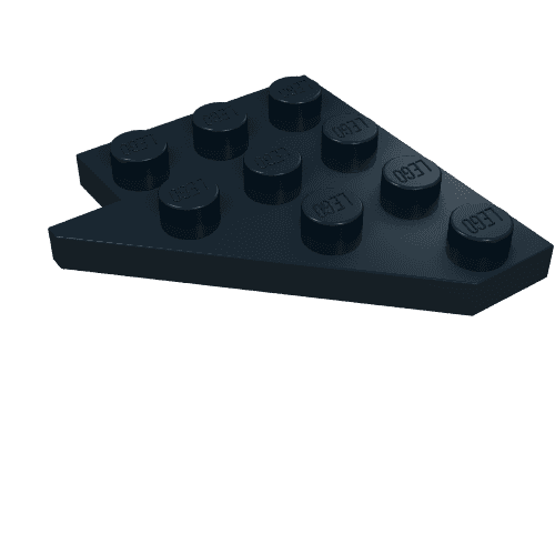 Wedge Plate 4 x 4 Wing Right