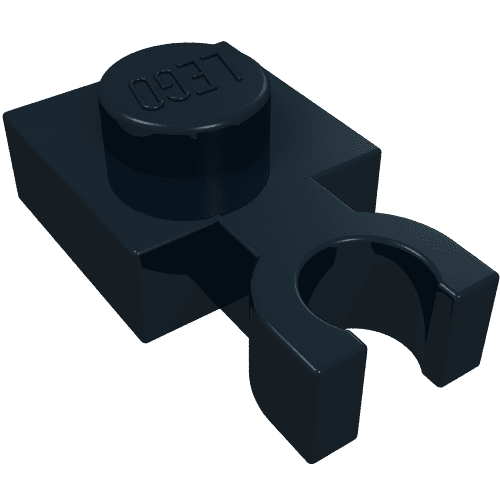 Plate Special 1 x 1 with Clip Vertical [Thin U Clip]