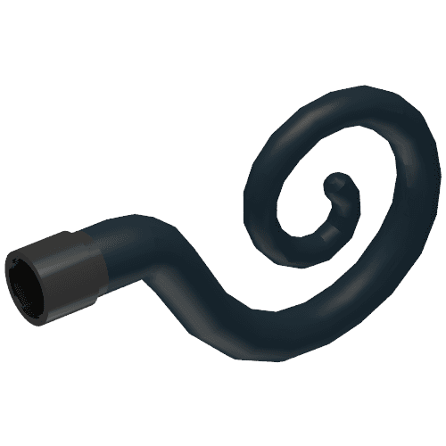 Animal Body Part, Monkey Tail - Curled
