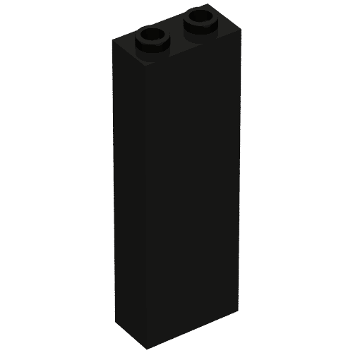 Brick 1 x 2 x 5 without Side Supports