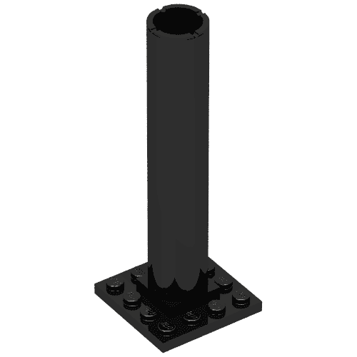 Boat, Mast Section Base 4 x 4 x 9