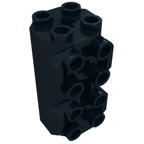 Brick Special Octagonal 2 x 2 x 3 1/3 with Side Studs