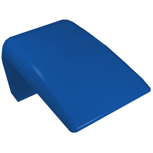 Fabuland, Car Roof, Fixed Curve em Azul