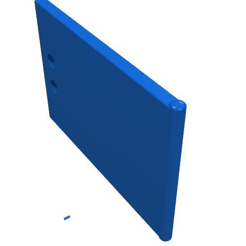 Cupboard 2 x 3 x 2 Door em Azul