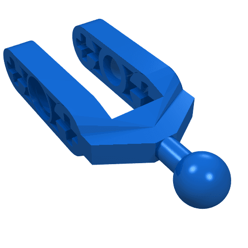 Technic Steering Knuckle Arm with Ball Joint em Azul