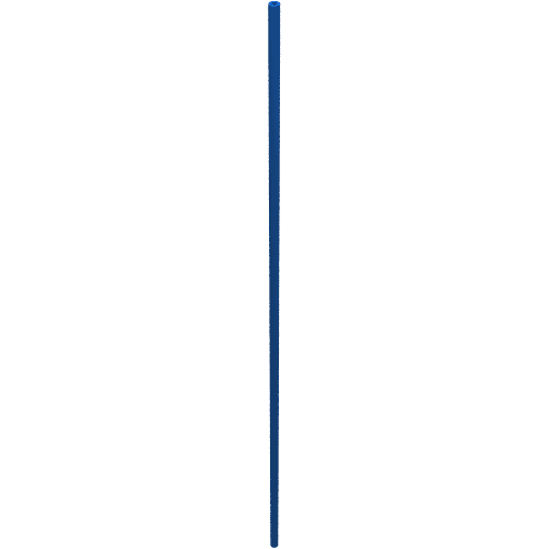 Hose Rigid 3mm D. 30L / 24.0cm em Azul