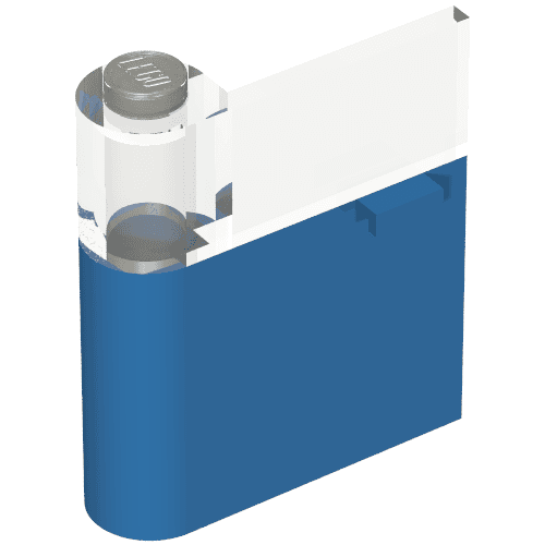 Door 1 x 3 x 3 Left with Window and Horizontal Handle