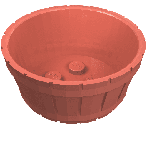 Barrel Half Large em Salmão