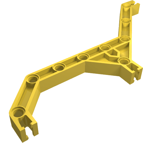 Znap Beam 16, 9 Holes, 5 Bends em Amarelo