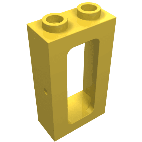 Window 1 x 2 x 3 Train em Amarelo