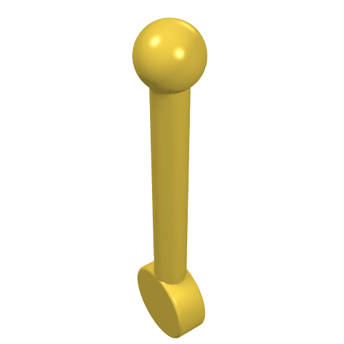 Lever Small em Amarelo