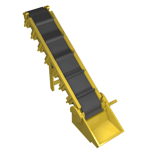 Conveyor Belt (Complete Assembly) em Amarelo