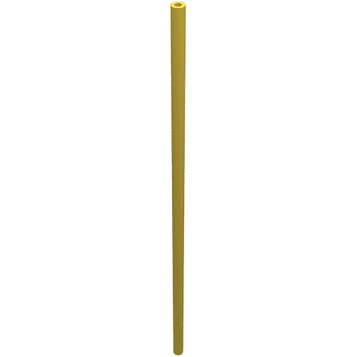 Hose Rigid 3mm D. 15L / 12cm em Amarelo