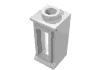 Window 1 x 1 x 2, Short Lip [with Glass]