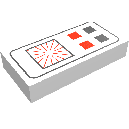 Tile 1 x 2 with Space Computer Print