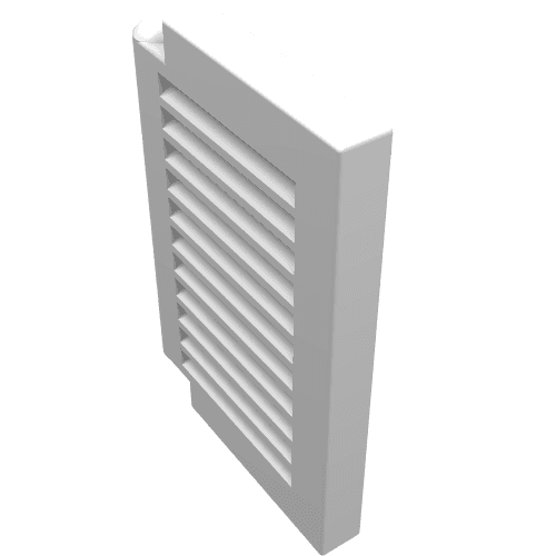 Window 1 x 2 x 2 Shutter em Branco