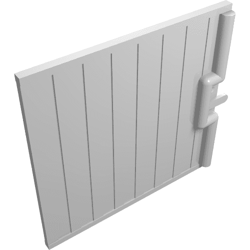 Door Sliding - Type 1 em Branco