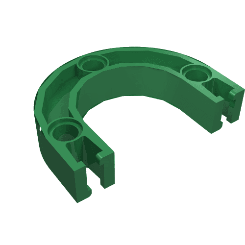 Znap Beam 1/2 Circle Radius 2L em Verde