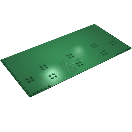 Baseplate 16 x 32 with Warehouse Stud Print