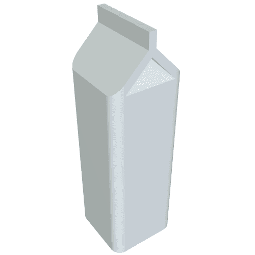 Belville / Scala, Food, Milk Carton em Violeta claro