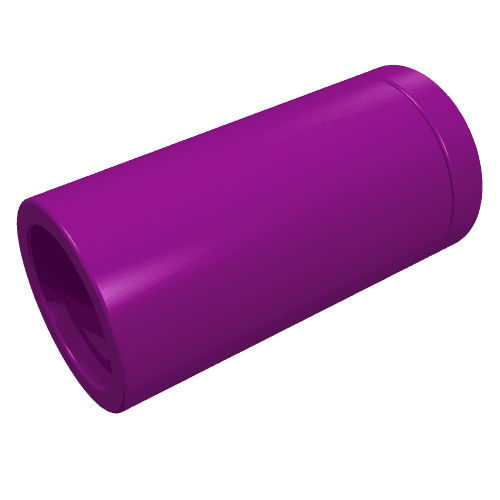 Technic Pin Connector Round [No Slot] em Roxo