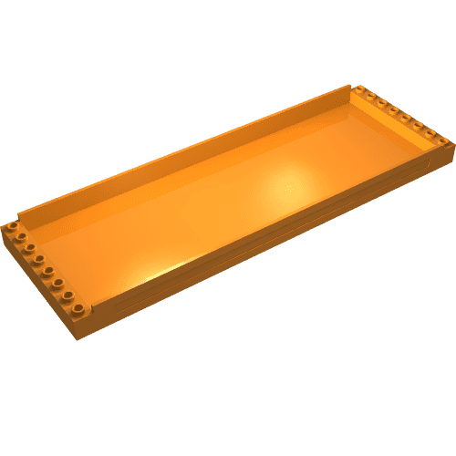 Scala, Bed 8 x 24 em Laranja