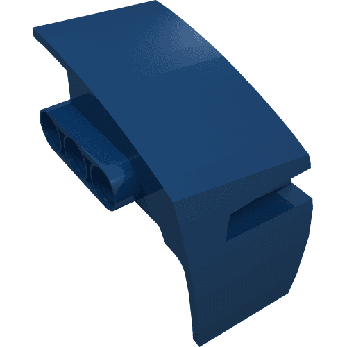 Technic Panel Car Mudguard Left em Azul escuro