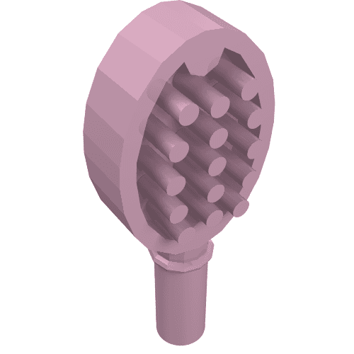 Equipment Hairbrush with Heart on Reverse [Hair Accessory]