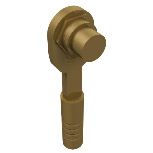 Tool Ratchet / Socket Wrench em Dourado perolado
