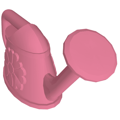 Fabuland, Equipment Watering Can em Rosa médio escuro