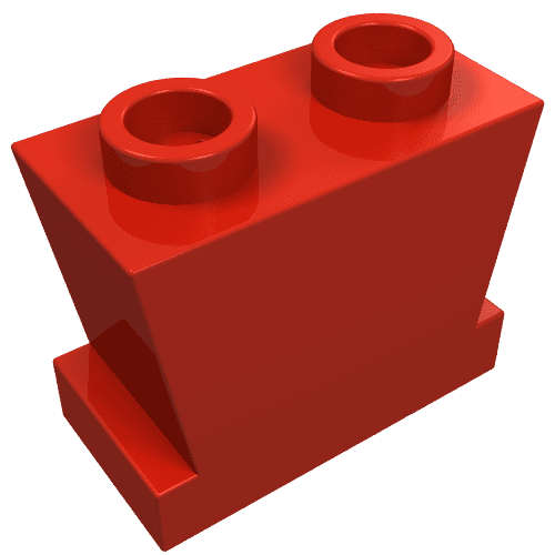 Brick 1 x 2 Tapered (Legs Old)
