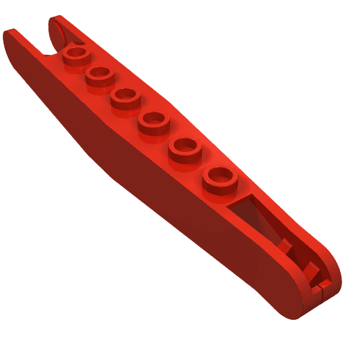 Crane Harbor Derrick 10 (Top Part) em Vermelho