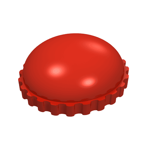 Knitted Cap em Vermelho