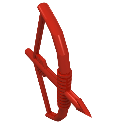 Weapon Bow and Arrow [Large] em Vermelho