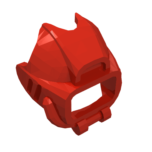 Headwear Accessory Visor / Divers Mask (Underwater) em Vermelho