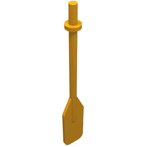 Equipment Oar / Paddle with Bar Handle em Laranja médio