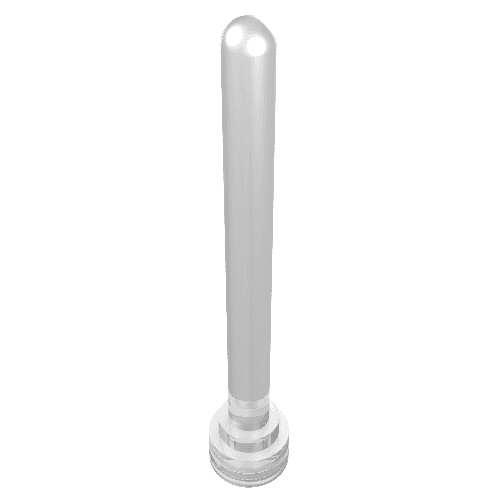 Antenna 1 x 4 with Rounded Top em Transparente