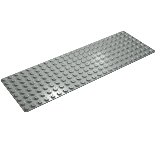 Baseplate 8 x 24 em Cinza claro