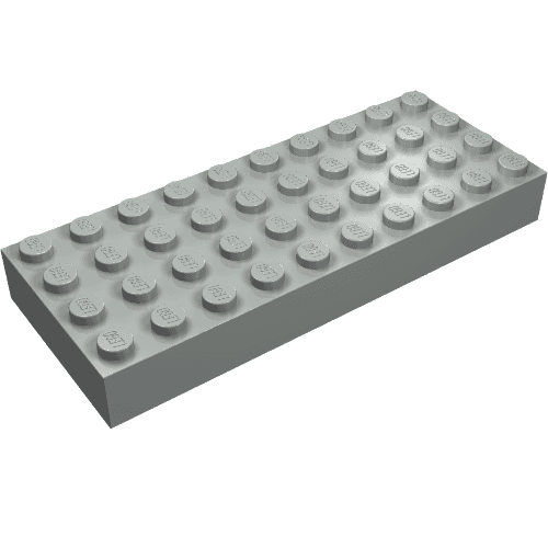 Brick 4 x 10 em Cinza claro