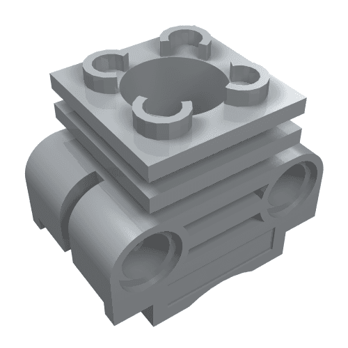 Technic Engine Cylinder with Side Slots