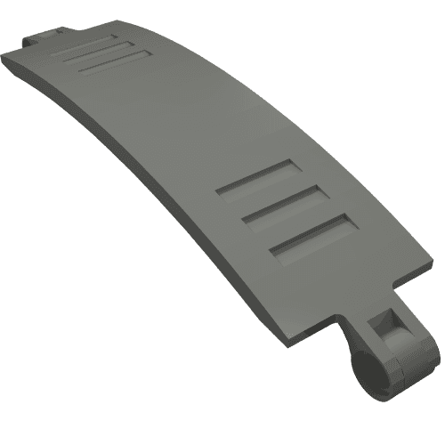 Technic Panel Curved 3 x 13 em Cinza azulado escuro
