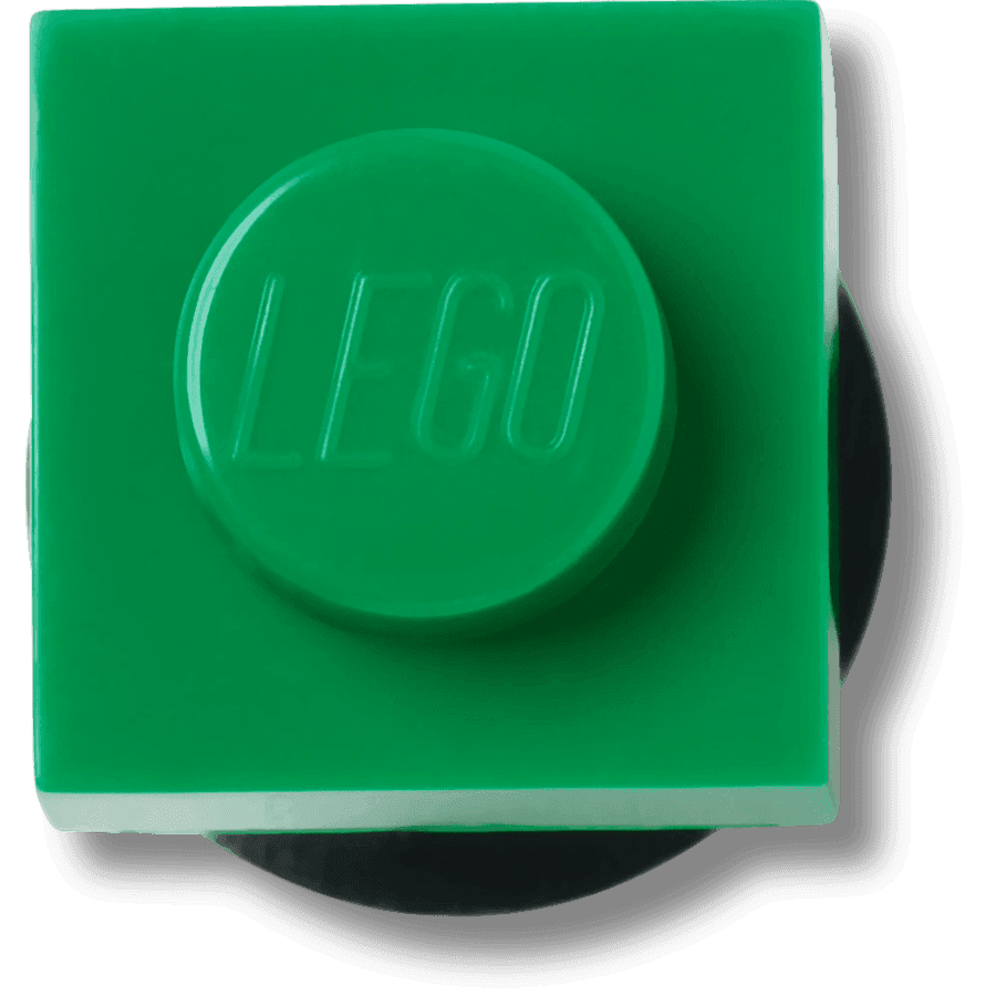 Green Tile 1x1 Jibbitz