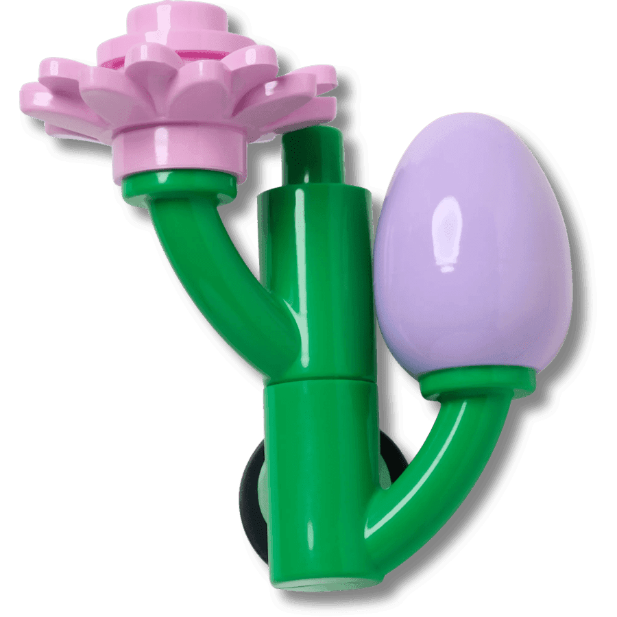 Purple Flower Bud Jibbitz